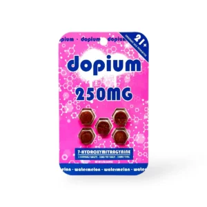 dopium 7-Hydroxymitragynine Chewable Tablets Watermelon 50mg Per Tablet